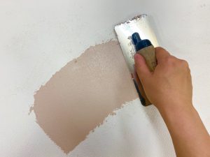 アーキプラスシリーズ　塗り壁　塗り方　塗りつけ一度目